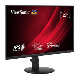 Монитор VIEWSONIC VA2708-HDJ, 27 инча, IPS, 1920x1080, 16:9, 5ms, VGA, HDMI, DP