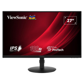 Монитор VIEWSONIC VA2708-HDJ, 27 инча, IPS, 1920x1080, 16:9, 5ms, VGA, HDMI, DP