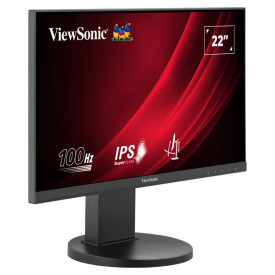 Монитор ViewSonic VG2208A-HD, 22 инча, 1920x1080, IPS, VGA, HDMI, DisplayPort