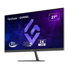 Монитор ViewSonic VX2757-2K-PRO, 27 инча IPS, QHD (2560 x 1440), 200Hz, 1 ms MPRT, HDR10, 2x HDMI, DisplayPort