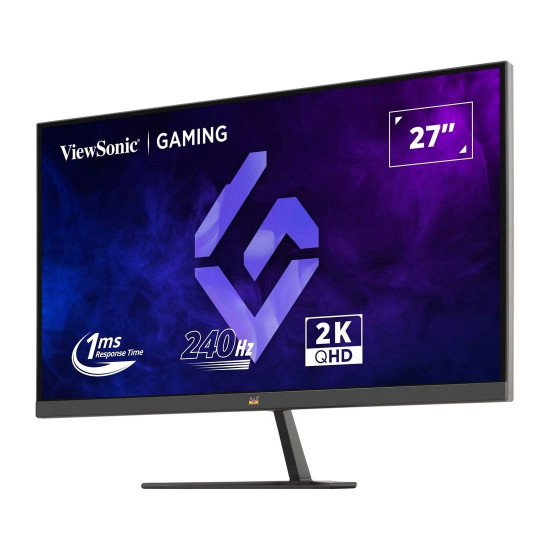Монитор ViewSonic VX2757-2K-PRO, 27 инча IPS, QHD (2560 x 1440), 200Hz, 1 ms MPRT, HDR10, 2x HDMI, DisplayPort
