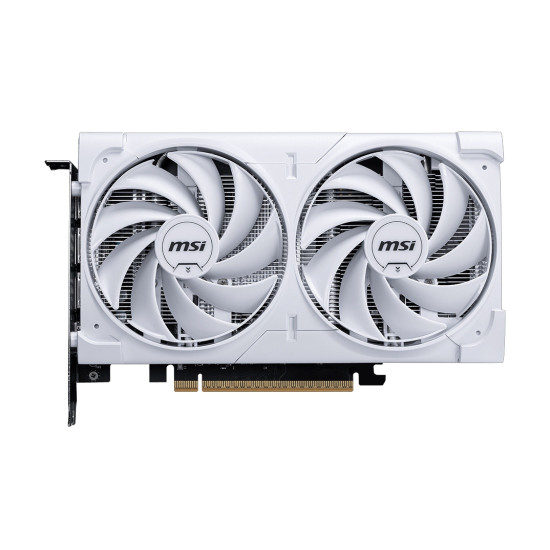 Видеокарта MSI GeForce RTX 5060 8G VENTUS 2X OC WHITE, 8GB GDDR7, 128-bit, PCIe 5.0 (x8), 3x DP 2.1b, HDMI 2.1b