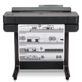 Плотер HP DesignJet T650, 24 инча, цветен мастиленоструен, A1 (61.0cm x 91.4m), 2400x1200dpi, 0.43 мин/страница, USB, LAN, Wi-Fi, нож за рязане