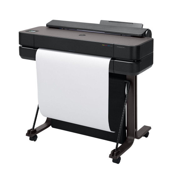 Плотер HP DesignJet T650, 24 инча, цветен мастиленоструен, A1 (61.0cm x 91.4m), 2400x1200dpi, 0.43 мин/страница, USB, LAN, Wi-Fi, нож за рязане