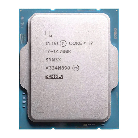 Процесор Intel Core i7-14700K, LGA1700, 20C/28T, 5.6GHz, 33MB Smart Cache, TRAY
