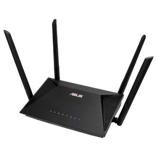 Рутер ASUS RT-AX53U, AX1800, Dual Band, WiFi 6, 802.11ax, MU-MIMO, OFDMA, AiProtection