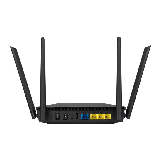 Рутер ASUS RT-AX53U, AX1800, Dual Band, WiFi 6, 802.11ax, MU-MIMO, OFDMA, AiProtection