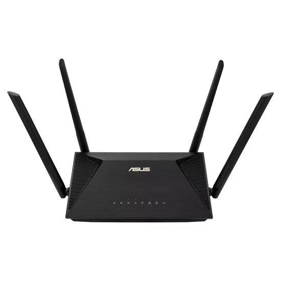Рутер ASUS RT-AX53U, AX1800, Dual Band, WiFi 6, 802.11ax, MU-MIMO, OFDMA, AiProtection