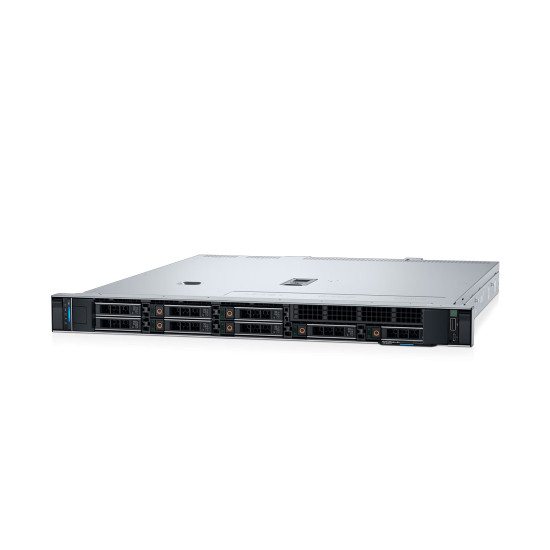 Сървър Dell PowerEdge R360, Intel Xeon 6325P, 3.5GHz-5.2GHz, 12MB кеш, 4 ядра, 8 нишки, 16GB DDR5 5600MHz UDIMM, 480GB SSD, PERC H355, 8 x 2.5 инча SAS/SATA