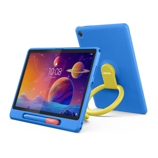 Таблет LENOVO Tab LTE, MediaTek Helio G85 2.0GHz, 10.1 инча, WUXGA, 4GB DDR4X, 128GB, Android 14, Luna Grey, Case + Pen