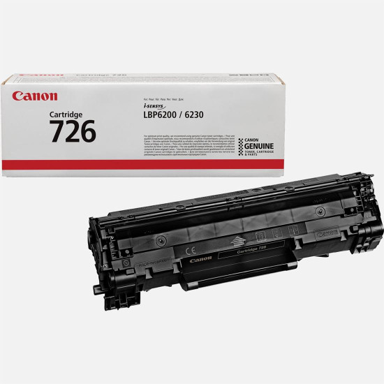 Тонер касета CANON CRG-726, 3483B002, Black