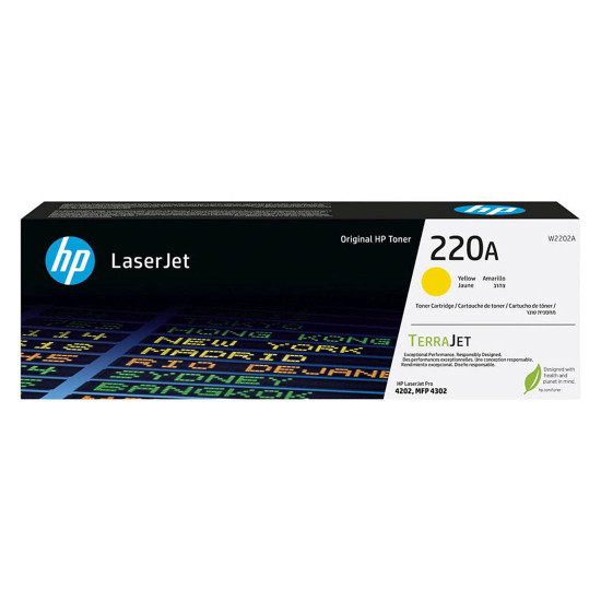 Тонер касета HP 220A, W2202A, Yellow