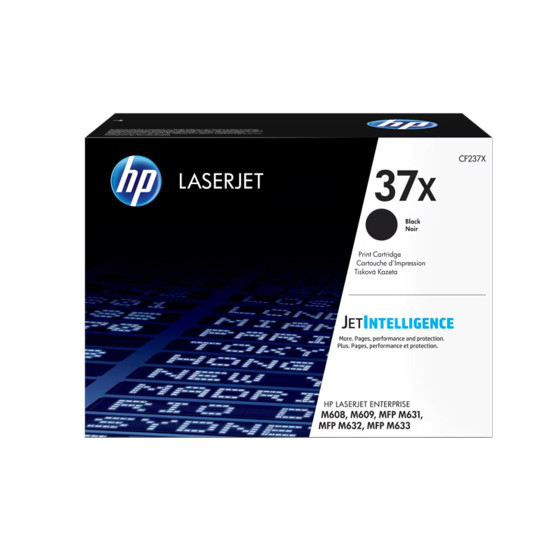 Тонер касета HP 37X, CF237X, Black