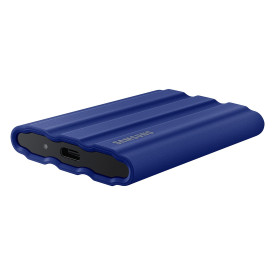 Външен SSD диск SAMSUNG Portable T7 Shield 2TB, USB 3.2 Gen 2, IP65, син