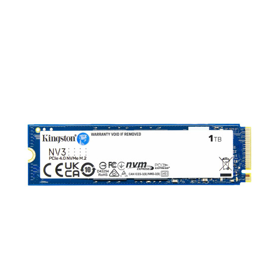 Вътрешен SSD диск KINGSTON 1000GB, NV3 M.2 2230, PCIe 4.0
