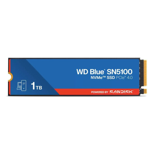 Вътрешен SSD диск Western Digital Blue SN5100, 2TB, M.2 NVMe, PCIe 4.0
