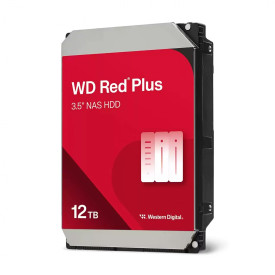 Вътрешен твърд диск WESTERN DIGITAL Red Plus 12TB, 64MB, SATA, 7200rpm, WD120EFGX