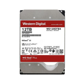Вътрешен твърд диск WESTERN DIGITAL Red Plus 12TB, 64MB, SATA, 7200rpm, WD120EFGX