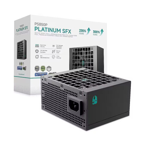 Захранване DeepCool Gamer Storm PS850P, 850 W, 80 Plus Platinum, SFX, ATX 3.1