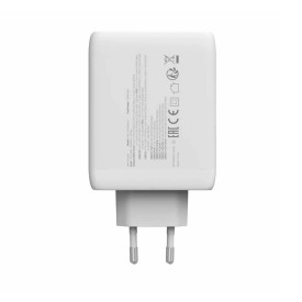 Зарядно CANYON CU100ACC GaN, 100W, 3xPD, 1xQC, EU, White