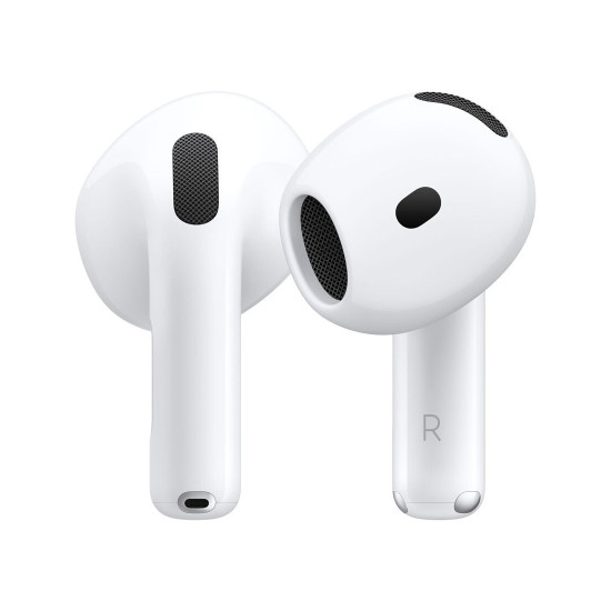 Безжични слушалки Apple AirPods 4, White - MXP63ZM/A