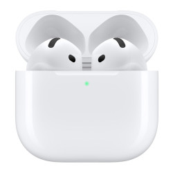 Безжични слушалки Apple AirPods 4, White - MXP63ZM/A