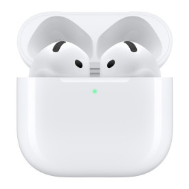 Безжични слушалки Apple AirPods 4, White - MXP63ZM/A