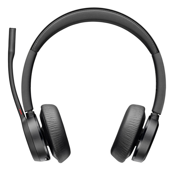 Безжични слушалки HP Poly Voyager 4320, USB-C, BT700 адаптер, Стойка за зареждане