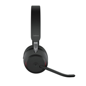 Безжични слушалки JABRA Evolve2 65 MS Stereo, on-ear, Bluetooth, USB-C, Black