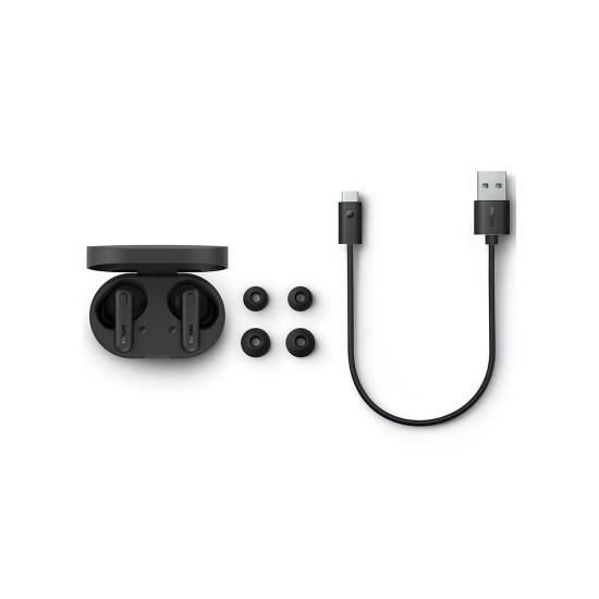 Безжични слушалки PHILIPS 1000 Series TAT1108BK/00, Bluetooth, In-Ear, Black