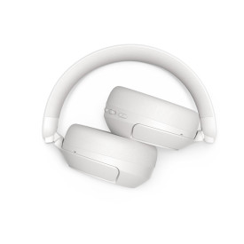 Безжични слушалки Philips, 80h playtime, White