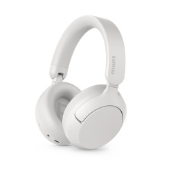 Безжични слушалки Philips, 80h playtime, White