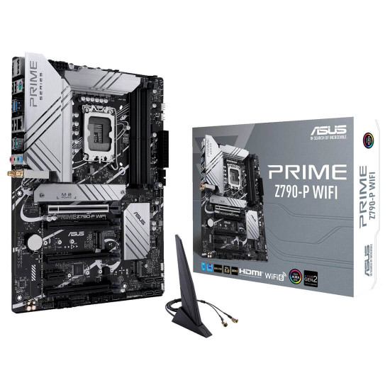 Дънна платка ASUS PRIME Z790-P WIFI, LGA 1700, 4DDR5, ATX, 4xSATA, 1xHDMI, 1xDP, 3xM.2 Дънна платка ASUS PRIME Z790-P WIFI, LGA 1700, 4DDR5, ATX, 4xSATA, 1xHDMI, 1xDP, 3xM.2