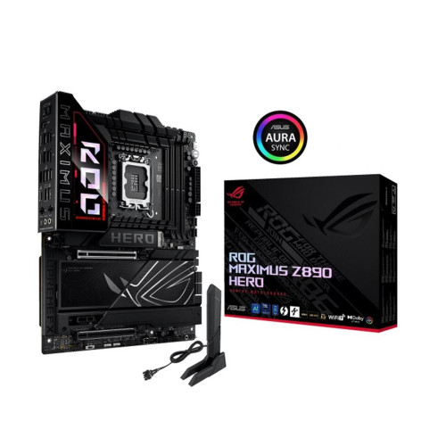 Дънна платка ASUS ROG MAXIMUS Z890 HERO, LGA1851, DDR5, ATX