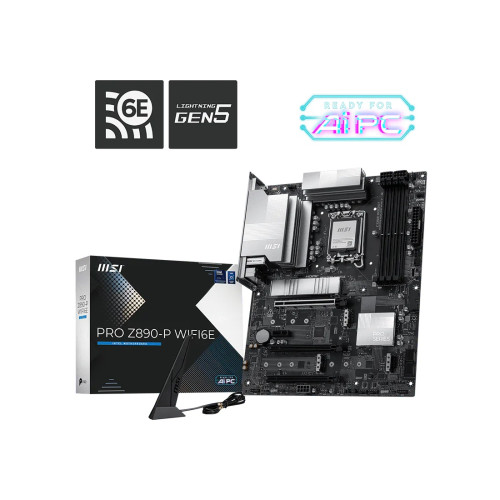 Дънна платка MSI PRO Z890-P WIFI6E, LGA 1851, Wi-Fi 6E