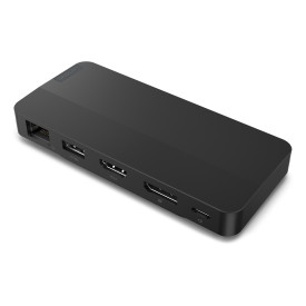 Докинг станция LENOVO USB-C Dual Display Travel Dock, 1xHDMI2.1, 1xDP1.4, 1xUSB-A, 2xUSB-C, 1xRJ45