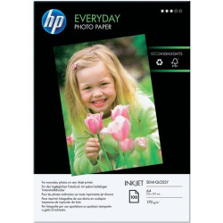 Фотохартия HP Semi-Glossy, Q2510A, 200 гр., A4, 100 листа