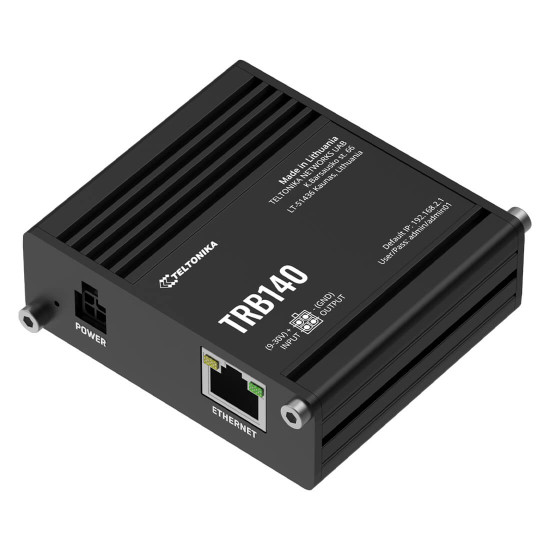 Гейтуей TELTONIKA NETWORKS TRB140 4G IoT Gateway