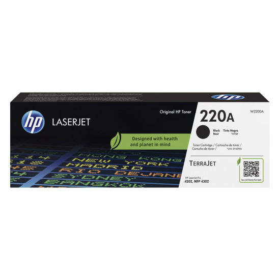Тонер касета HP 220A Black