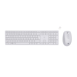 Комплект клавиатура и мишка HP 650, White