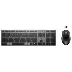 Комплект клавиатура и мишка HP 725 Multi-Device Rechargeable Wireless Keyboard and Mouse Combo