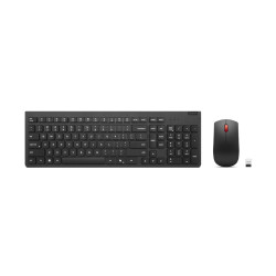 Комплект клавиатура и мишка Lenovo Essential Wireless Combo Gen2 AI - Bulgarian, Black