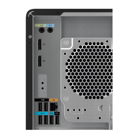 Компютър HP Z2 G9 Tower, Intel Core i3-12100, Intel UHD Graphics, 16GB DDR5, 256GB SSD, 8TB HDD, Windows 11 Professional