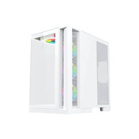 Кутия за компютър Aqua 7 Arctic EN49033, E-ATX, USB 3.0 и USB-C, 2 x TG, White