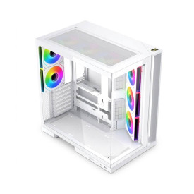 Кутия за компютър Aqua 7 Arctic EN49033, E-ATX, USB 3.0 и USB-C, 2 x TG, White