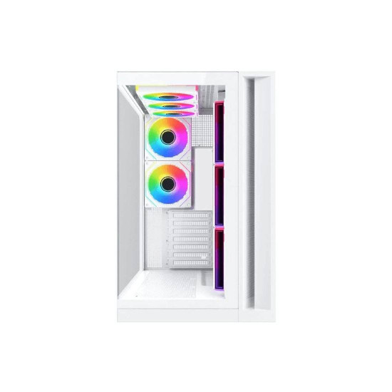 Кутия за компютър Aqua 7 Arctic EN49033, E-ATX, USB 3.0 и USB-C, 2 x TG, White