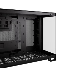 Кутия за компютър Corsair 2500X, Mid-Tower, Dual Chamber, Tempered Glass, Micro-ATX, Mini-ITX, Black