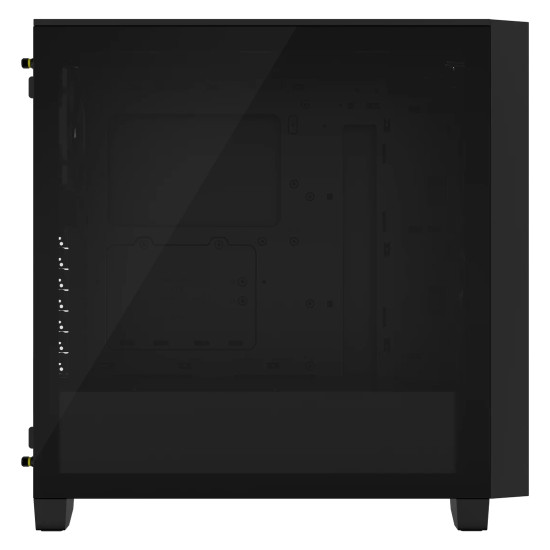 Кутия за компютър CORSAIR 3000D, закалено стъкло, Mid Tower, черна