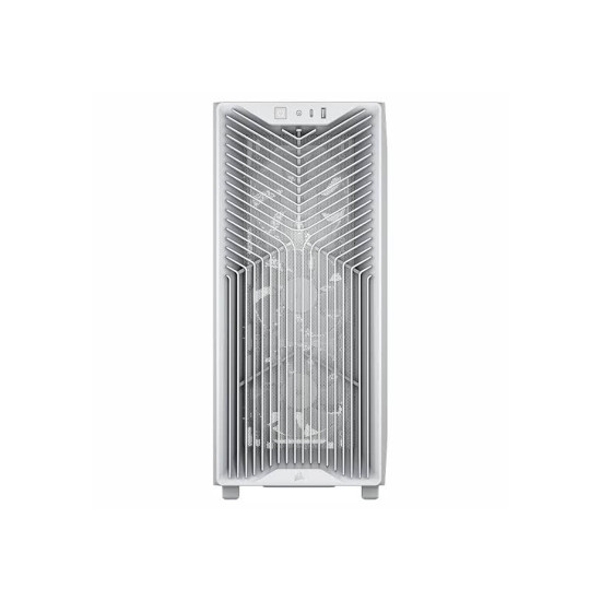 Кутия за компютър Corsair 3200D RS, Mid-Tower, Performance, White