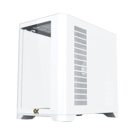 Кутия за компютър Crystal Storm Arctic V2 EN49408, E-ATX, USB 3.0 + USB 2.0, ARGB PCB, White